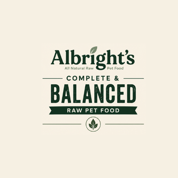 Albright's All Natural Raw Pet Food Complete and Balanced Collection
